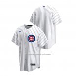 Camiseta Beisbol Hombre Chicago Cubs Replica Primera Blanco