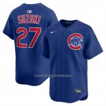 Camiseta Beisbol Hombre Chicago Cubs Seiya Suzuki Alterno Limited Azul