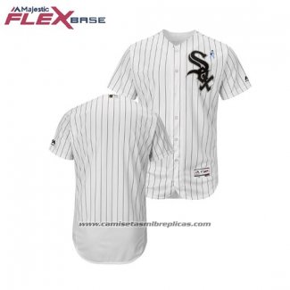Camiseta Beisbol Hombre Chicago White Sox Blanco 2018 Dia del Padre Flex Base