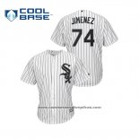 Camiseta Beisbol Hombre Chicago White Sox Eloy Jimenez Cool Base Primera Blanco