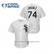 Camiseta Beisbol Hombre Chicago White Sox Eloy Jimenez Cool Base Primera Blanco