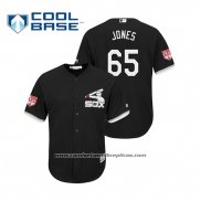 Camiseta Beisbol Hombre Chicago White Sox Nate Jones Cool Base Entrenamiento de Primavera 2019 Negro