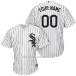 Camiseta Beisbol Hombre Chicago White Sox Personalizada Blanco