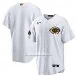 Camiseta Beisbol Hombre Cincinnati Reds 2022 All Star Replica Blanco