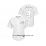 Camiseta Beisbol Hombre Cincinnati Reds Jose Iglesias 2019 Players Weekend Candelita Replica Blanco