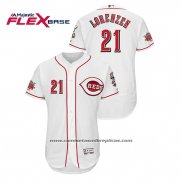 Camiseta Beisbol Hombre Cincinnati Reds Michael Lorenzen Flex Base Blanco