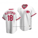 Camiseta Beisbol Hombre Cincinnati Reds Ted Kluszewski Cooperstown Collection Primera Blanco