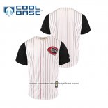 Camiseta Beisbol Hombre Cincinnati Reds Throwback 1999 Cool Base Blanco