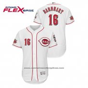 Camiseta Beisbol Hombre Cincinnati Reds Tucker Barnhart Flex Base Blanco