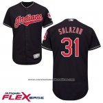 Camiseta Beisbol Hombre Cleveland Indians Danny Salazar Azul Autentico Collection Flex Base Camiseta Beisbol Hombre Cleveland Indians Danny Salazar Azul Autentico Collection Flex Base