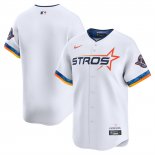 Camiseta Beisbol Hombre Houston Astros 2025 City Connect Primera Blanco