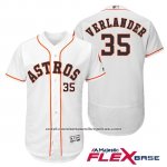 Camiseta Beisbol Hombre Houston Astros 35 Justin Verlander Blanco Flex Base