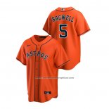 Camiseta Beisbol Hombre Houston Astros Jeff Bagwell Replica Alterno Naranja