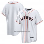 Camiseta Beisbol Hombre Houston Astros Primera Big & Tall Replica Blanco