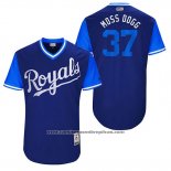 Camiseta Beisbol Hombre Kansas City Royals 2017 Little League World Series Brandon Moss Azul