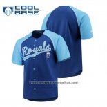 Camiseta Beisbol Hombre Kansas City Royals Personalizada Stitches Azul