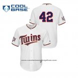 Camiseta Beisbol Hombre Minnesota Twins 2019 Jackie Robinson Day Cool Base Blanco