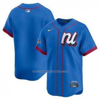 Camiseta Beisbol Hombre National League 2025 Home Run Derby Limited Azul