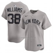 Camiseta Beisbol Hombre New York Yankees Devin Williams Segunda Limited Gris