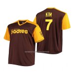 Camiseta Beisbol Hombre San Diego Padres Ha Seong Kim Replica Cooperstown Marron Camiseta Beisbol Hombre San Diego Padres Ha Seong Kim Replica Cooperstown Marron