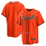 Camiseta Beisbol Hombre San Francisco Giants Alterno Replica Naranja