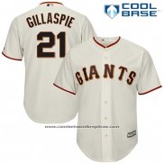 Camiseta Beisbol Hombre San Francisco Giants Conor Gillaspie Crema Cool Base