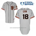 Camiseta Beisbol Hombre San Francisco Giants Matt Cain 18 Gris Alterno Cool Base