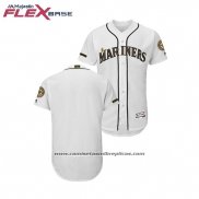 Camiseta Beisbol Hombre Seattle Mariners 2018 Dia de los Caidos Flex Base Blanco