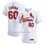 Camiseta Beisbol Hombre St. Louis Cardinals Personalizada Blanco2