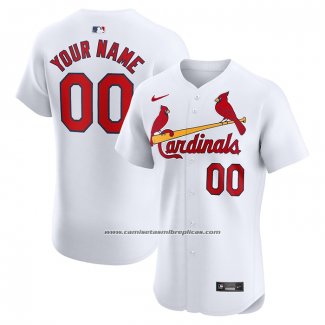 Camiseta Beisbol Hombre St. Louis Cardinals Nolan Arenado Primera Replica Blanco