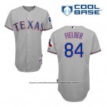 Camiseta Beisbol Hombre Texas Rangers Prince Fielder 84 Gris Cool Base
