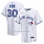 Camiseta Beisbol Hombre Toronto Blue Jays Alejandro Kirk Primera Replica Blanco