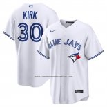 Camiseta Beisbol Hombre Toronto Blue Jays Alejandro Kirk Primera Replica Blanco