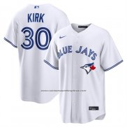 Camiseta Beisbol Hombre Toronto Blue Jays Alejandro Kirk Primera Replica Blanco
