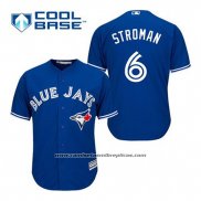 Camiseta Beisbol Hombre Toronto Blue Jays Marcus Stroman 6 Azul Alterno Cool Base