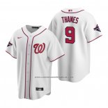 Camiseta Beisbol Hombre Washington Nationals Eric Thames Replica Blanco