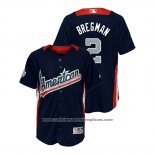 Camiseta Beisbol Nino All Star Alex Bregman 2018 Home Run Derby American League Azul