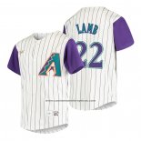 Camiseta Beisbol Nino Arizona Diamondbacks Jake Lamb Cooperstown Collection Alterno Crema