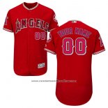 Camiseta Beisbol Nino Los Angeles Angels Personalizada Rojo
