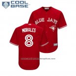 Camiseta Beisbol Nino Toronto Blue Jays Kendrys Morales Cool Base Replica Scarlet