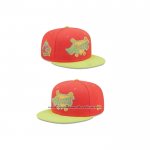 Gorra Los Angeles Angels Lava Highlighter Combo Naranja Verde