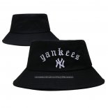 Sombrero Pescador New York Yankees Negro