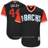 Camiseta Beisbol Hombre Arizona Diamondbacks 2017 Little League World Series 44 Paul Goldschmidt Negro