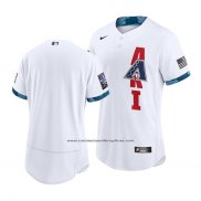 Camiseta Beisbol Hombre Arizona Diamondbacks 2021 All Star Autentico Blanco