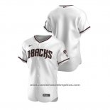 Camiseta Beisbol Hombre Arizona Diamondbacks Autentico Primera Blanco Rojo