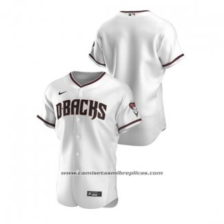 Camiseta Beisbol Hombre Arizona Diamondbacks Autentico Primera Blanco Rojo