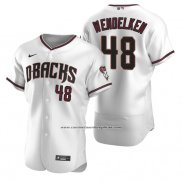 Camiseta Beisbol Hombre Arizona Diamondbacks J.b. Wendelken Autentico Primera Blanco