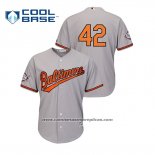 Camiseta Beisbol Hombre Baltimore Orioles 2019 Jackie Robinson Day Cool Base Gris