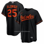 Camiseta Beisbol Hombre Baltimore Orioles Pete Alonso Alterno Replica Negro