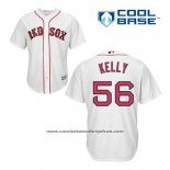 Camiseta Beisbol Hombre Boston Red Sox 56 Joe Kelly Blanco Primera Cool Base